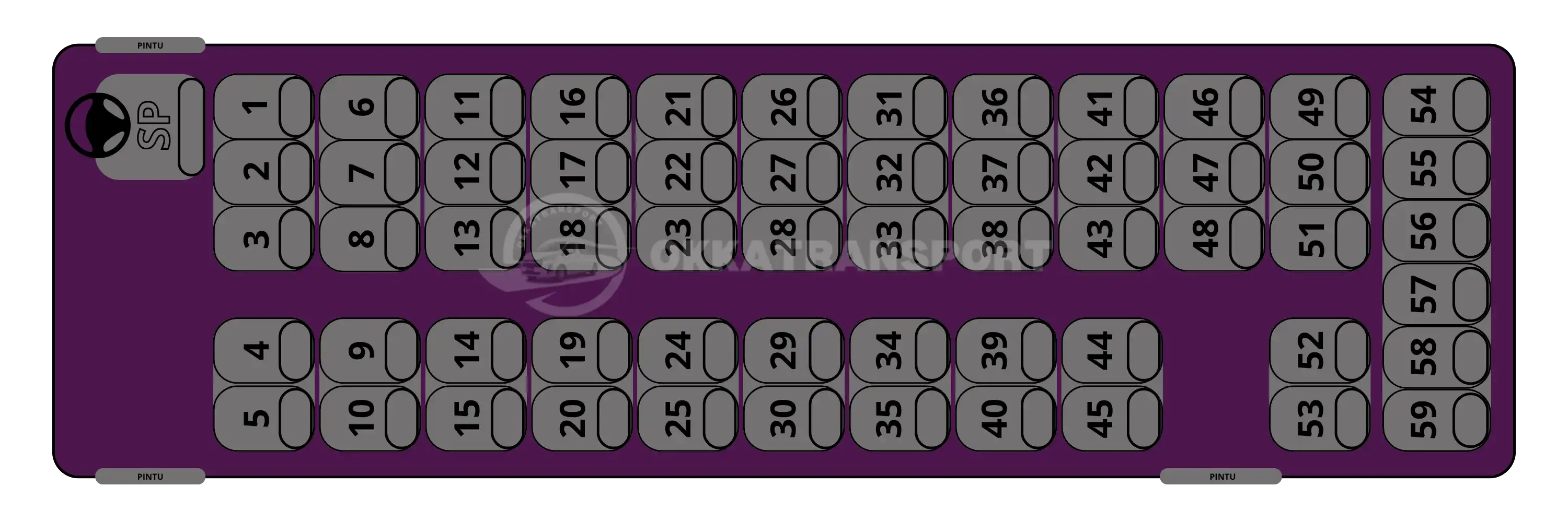 Seat 59 - 59 seat